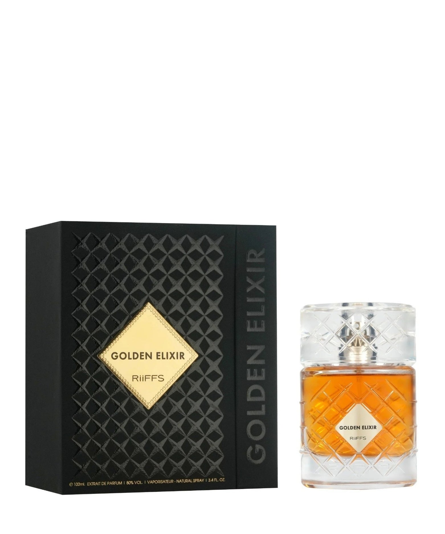 Riiffs Golden Elixir Unisex Eau De Parfum 100 ML Secondary image