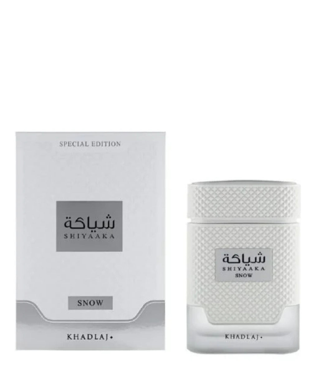 Khadlaj Shiyaakah Snow Unisex Eau De Parfum 100 ML